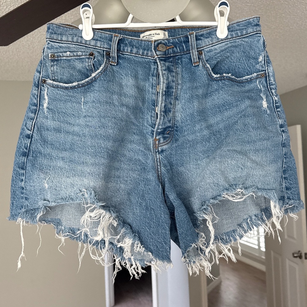 High rise Dad shorts